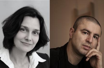 Foto von Katja Petrowskaja - Susanne Schleyer (©), Foto von Nikola Madzirov - Thomas Kierok (©)